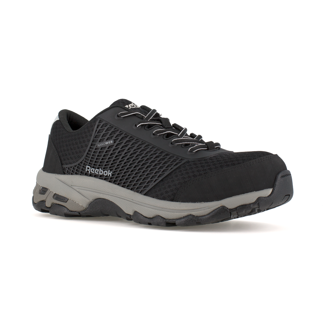 Composite Toe Hi-Vis Slip-Resistant Athletic Shoe, Nautilus